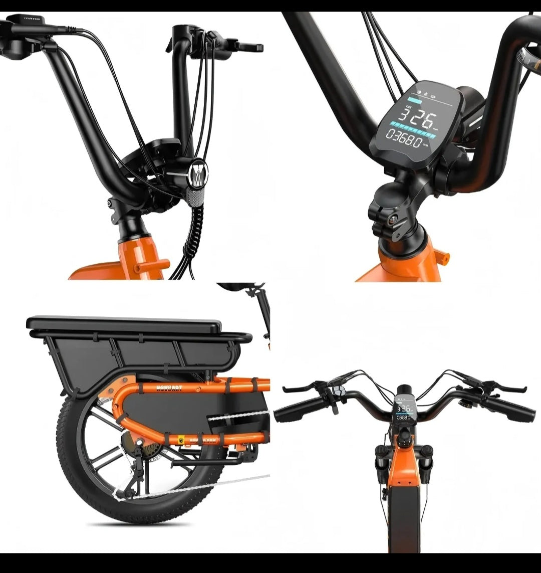 LE TRIBU – Vélo Cargo électrique Metal