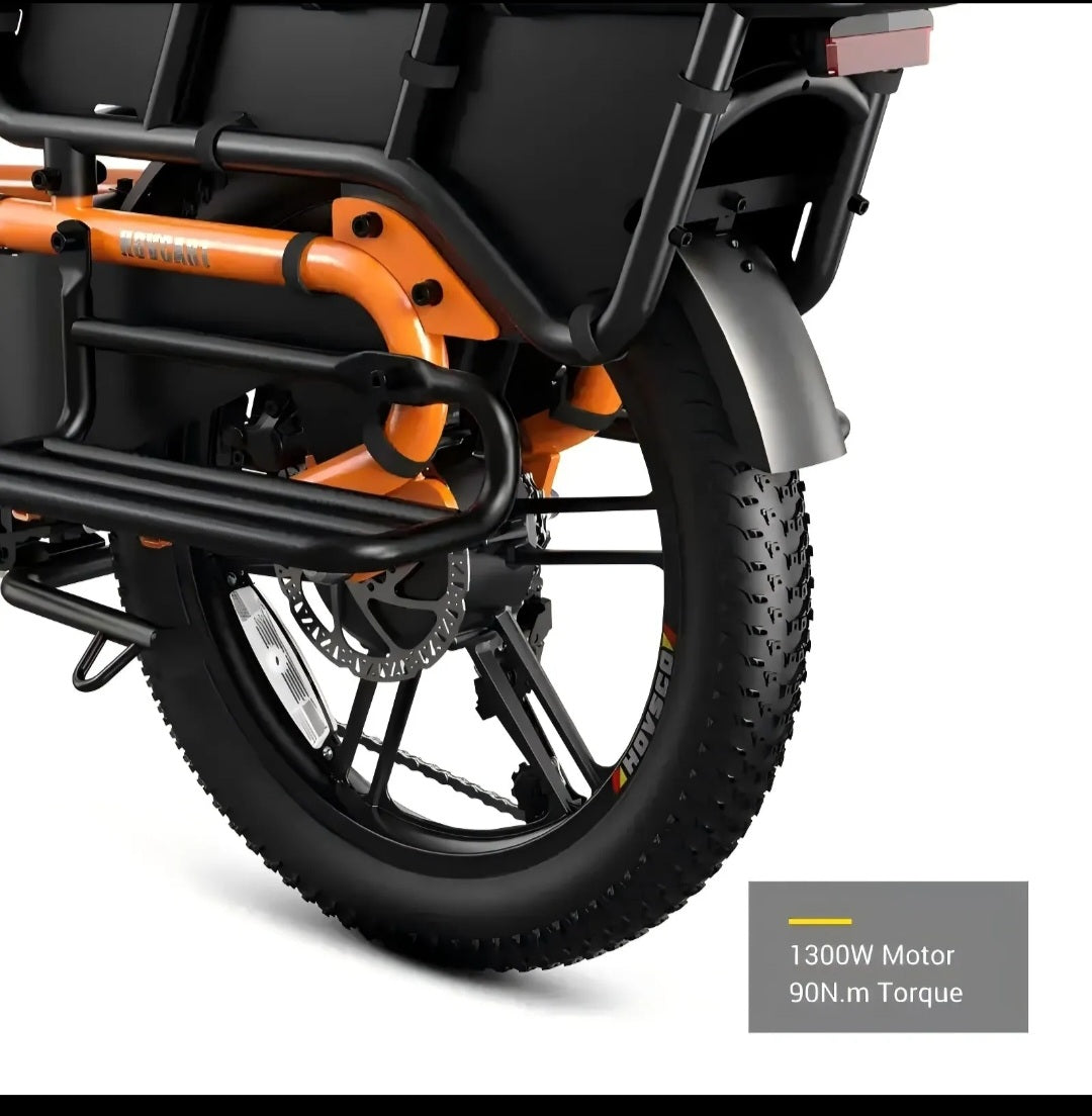 LE TRIBU – Vélo Cargo électrique Metal