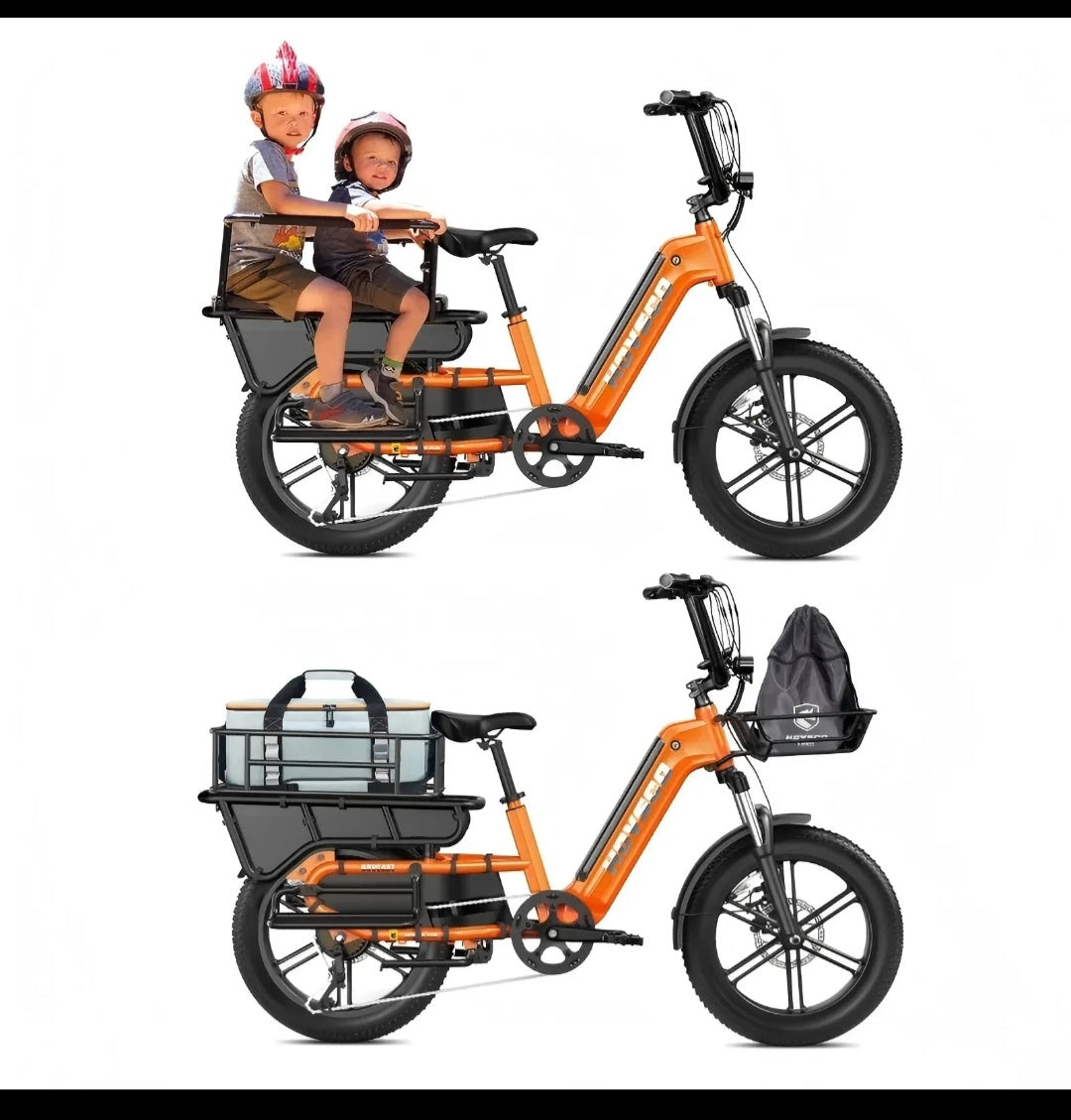 LE TRIBU – Vélo Cargo électrique Metal